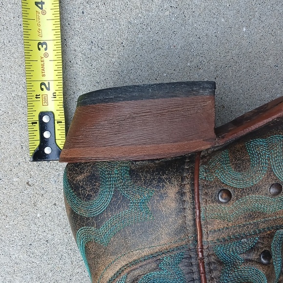 Justin Women's Marino Western Boot | Chocolate Sz 9 L4360 EUC - Picture 9 of 16